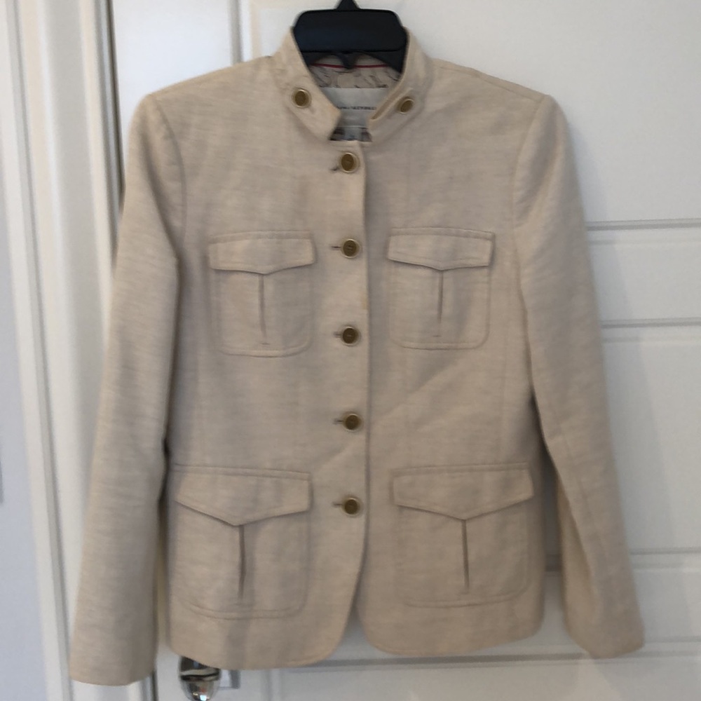 Banana Republic Linen Safari Jacket